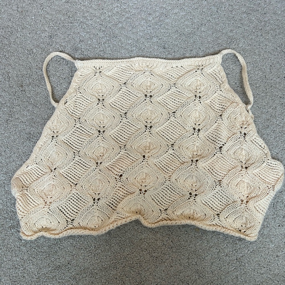 Worn ONCE crochet top from a boutique